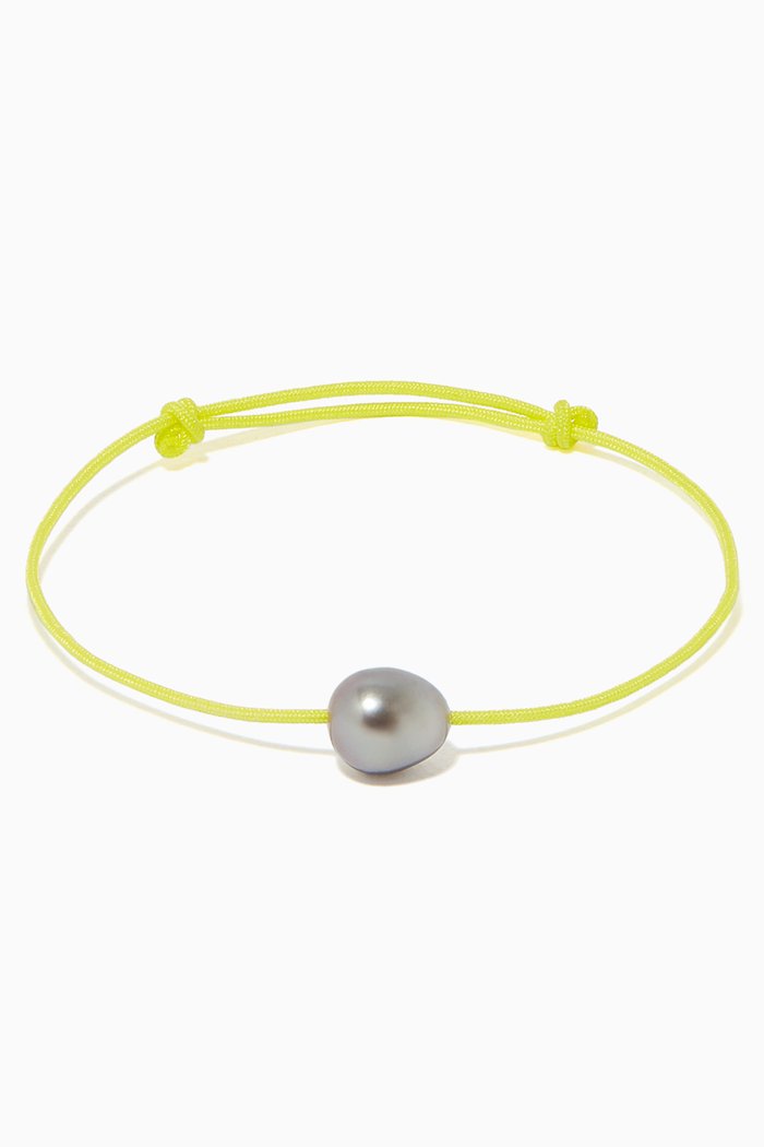 

Keshi Pearl Bracelet, Yellow