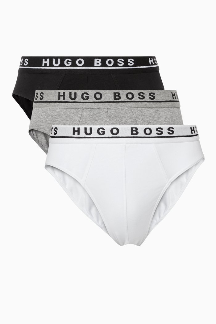 

Jersey Briefs, Set Of Three, Multicolour