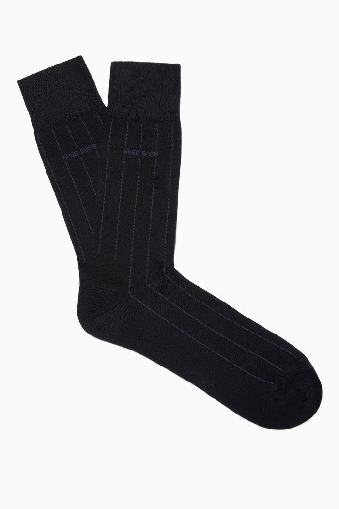

George RS Striped Socks, Blue