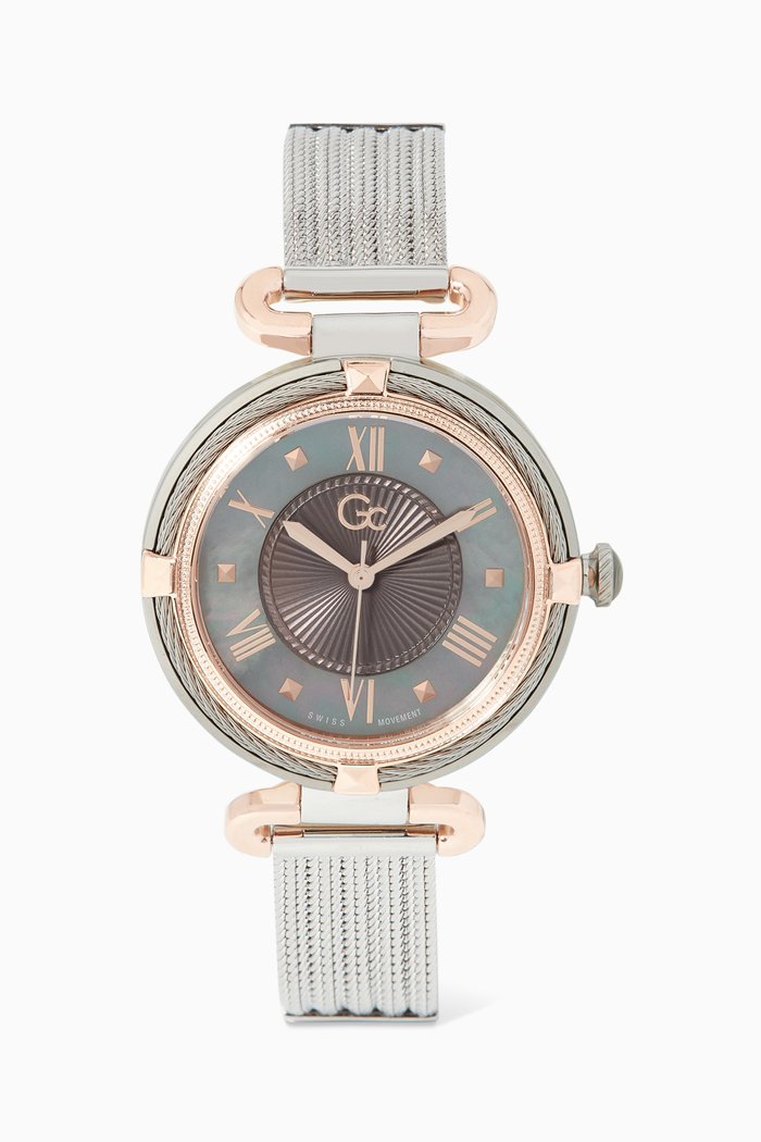 

CableChic Mesh 36 Watch, Silver