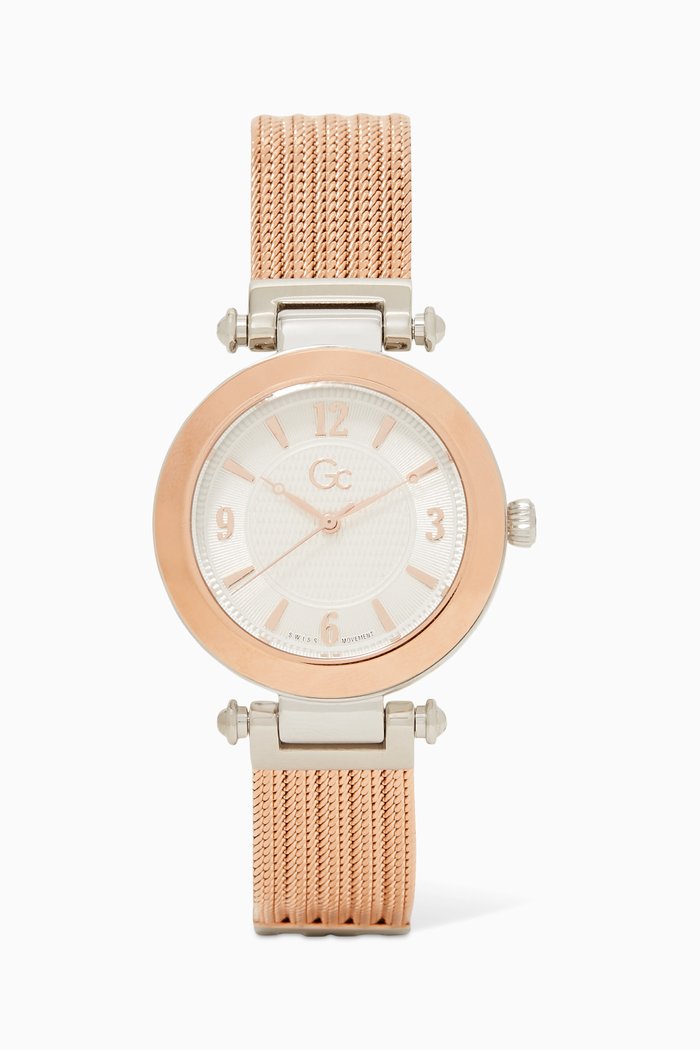 

PrimeChic Mesh 32 Watch, Gold
