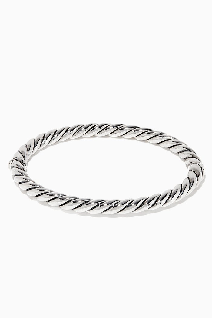 

Stax Cable Sterling Silver Bracelet