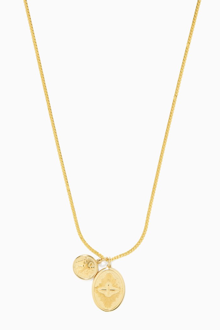

Mini Dove Pendant Necklace, Gold