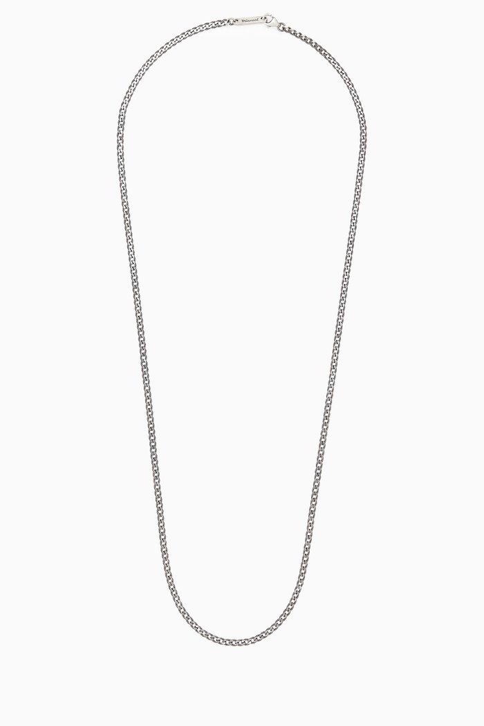 

Cuban Chain Necklace, Silver