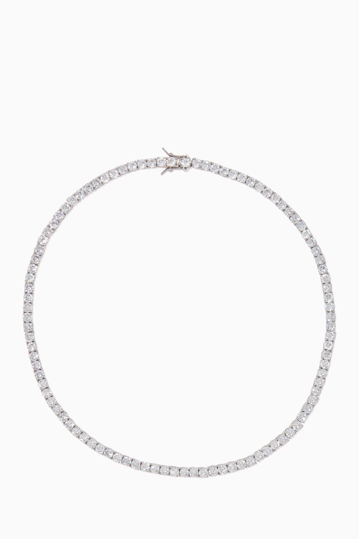 

Grace Crystal Collar, Silver