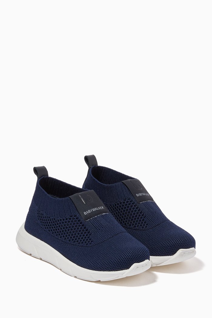 

Slip-on Logo Sneakers, Blue