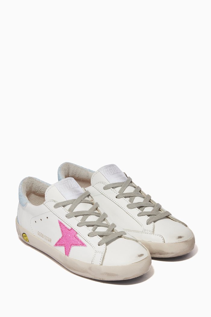 

Superstar Leather Sneakers, White