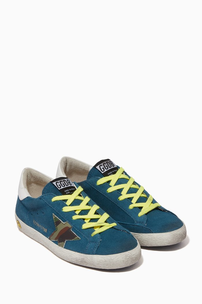 

Superstar Suede Sneakers, Blue