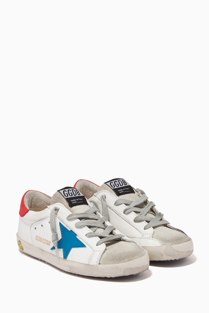 

Superstar Leather Sneakers, White