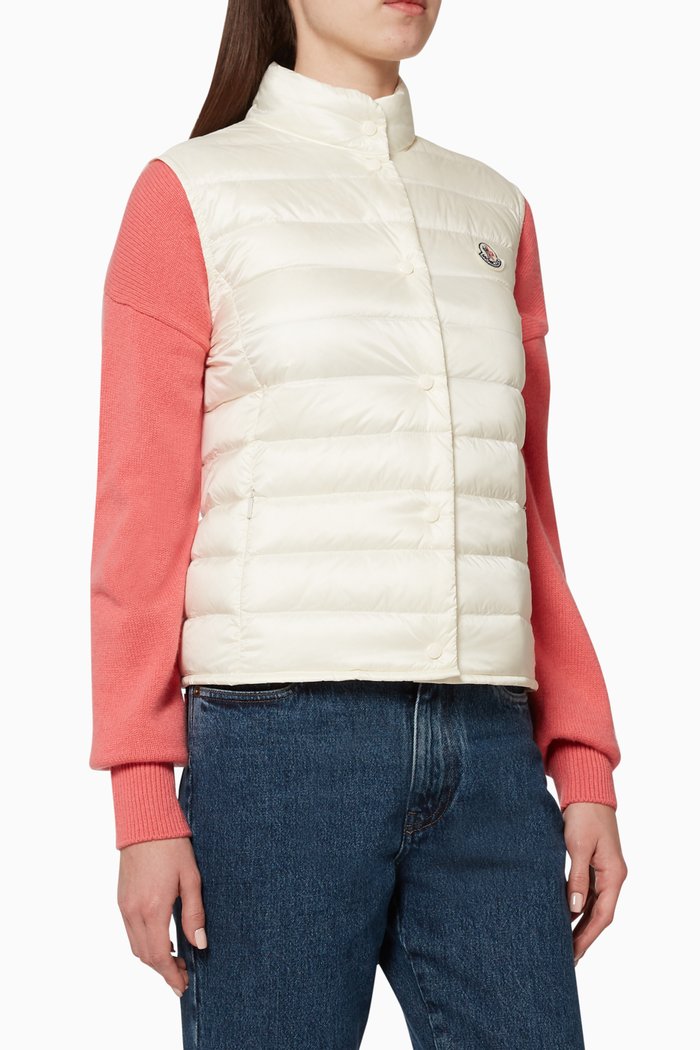 

Liane Quilted Gilet, White