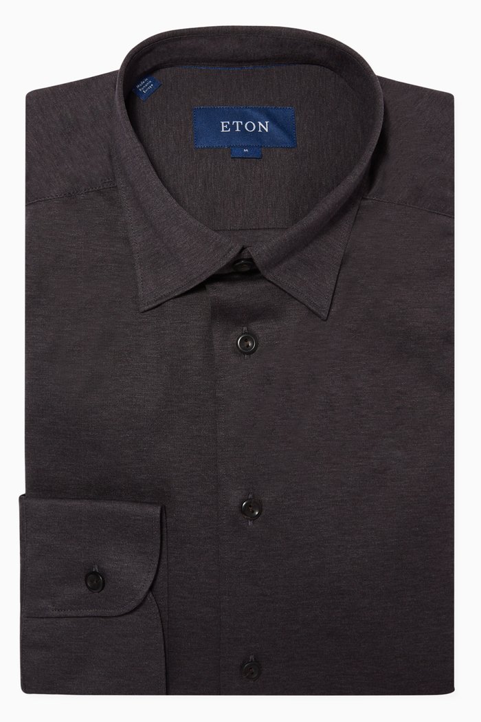 

Contemporary Fit Jersey Shirt, Grey