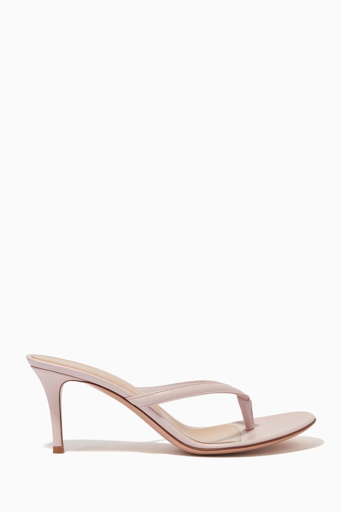 

Calypso 70 Sandals in Leather, Pink