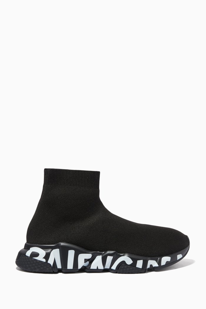 

Speed Sneakers in Technical Knit, Black