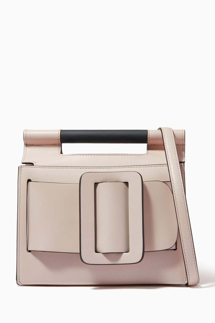 

Romeo Tote Bag in Leather, Neutral