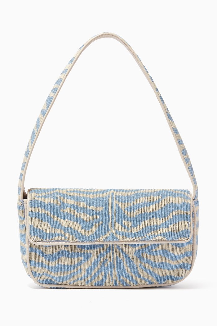

Tommy Beaded Bag, Blue