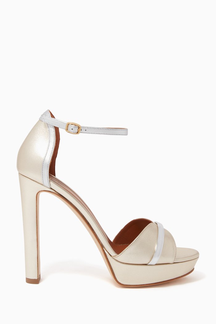 

Miranda 125 Platform Sandals, Gold
