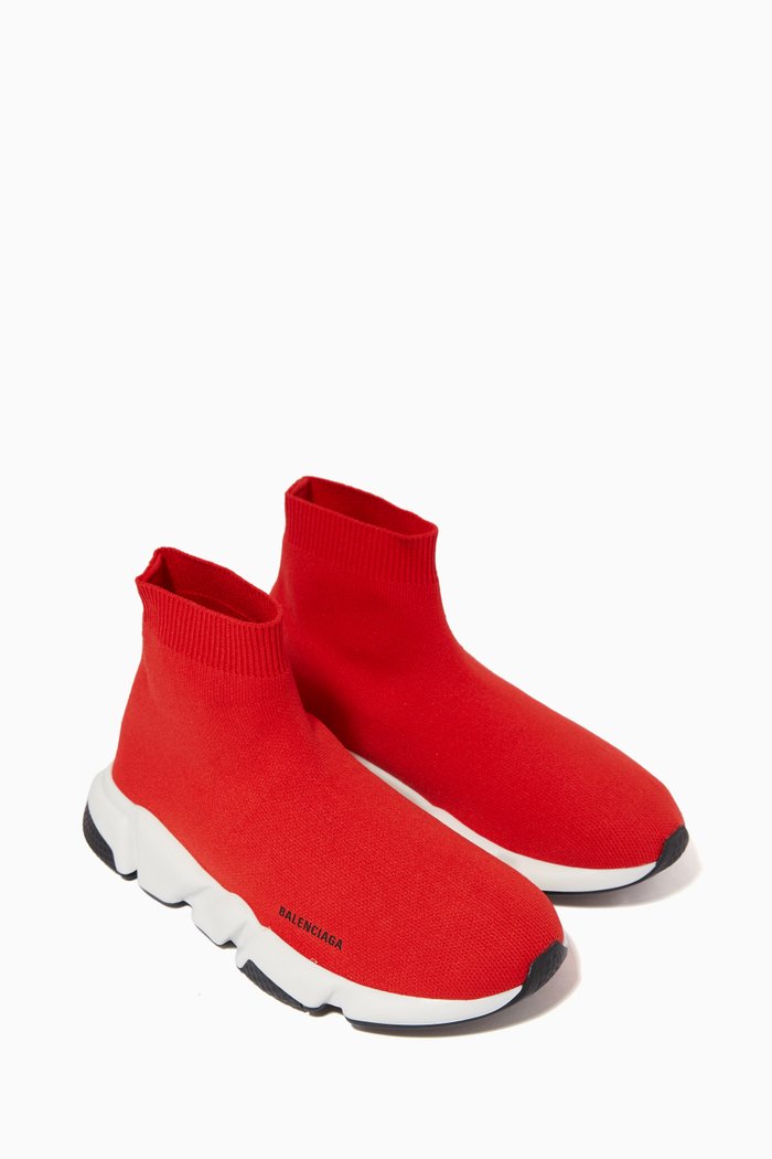 

Speed Stretch Knit Sneakers, Red
