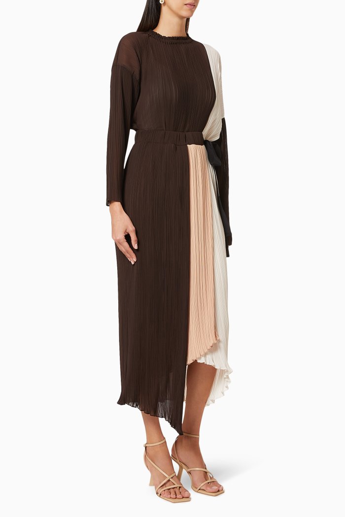 

Embellished Colour-Block Dress, Multicolour