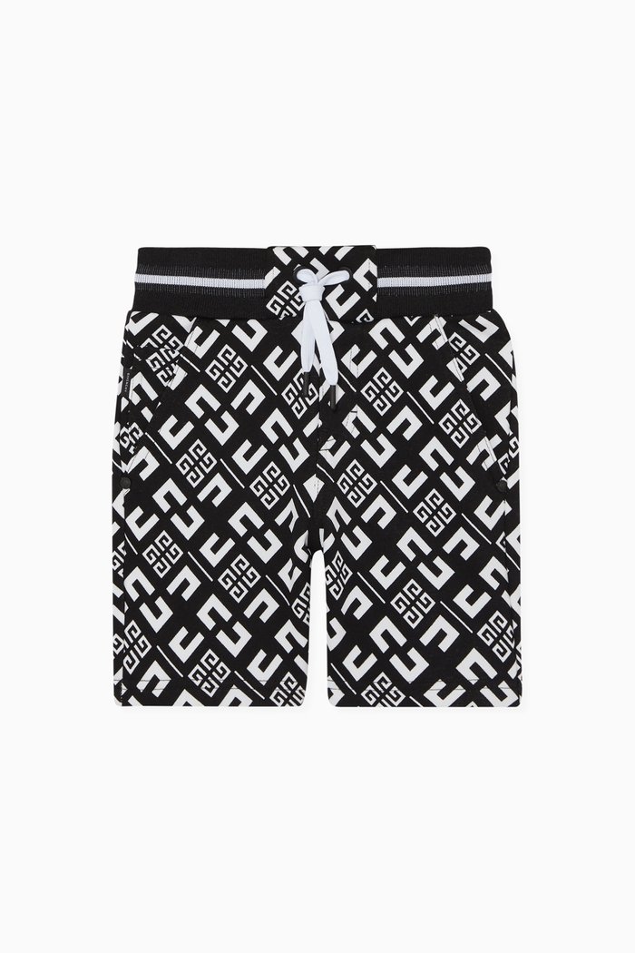

Logo Print Bermuda Shorts, Multicolour
