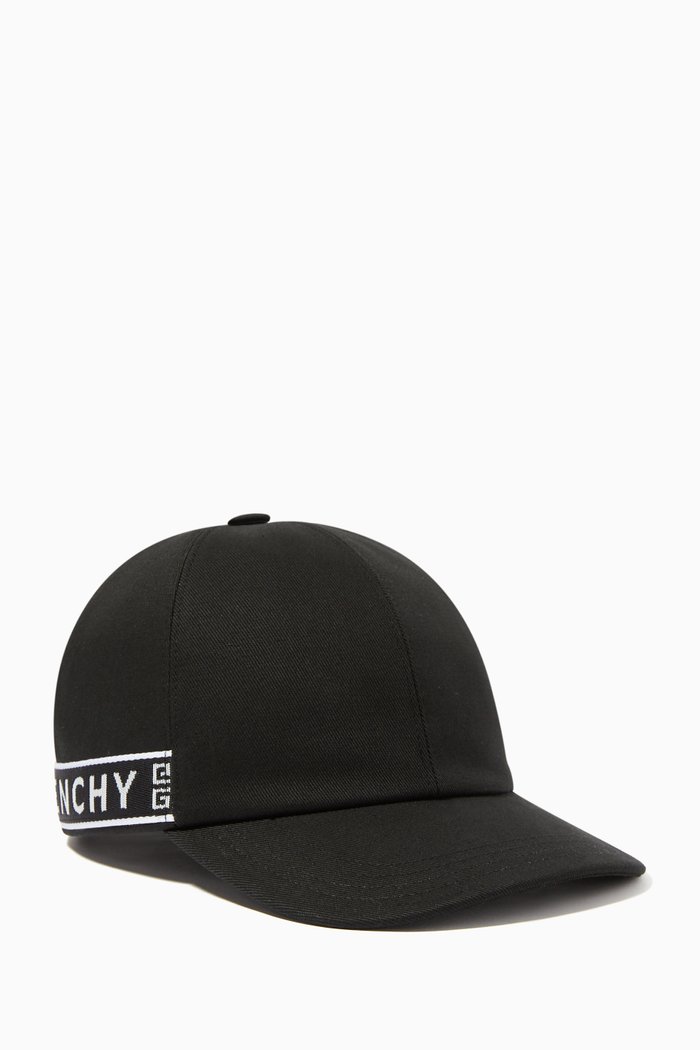 

Logo Print Cap, Black