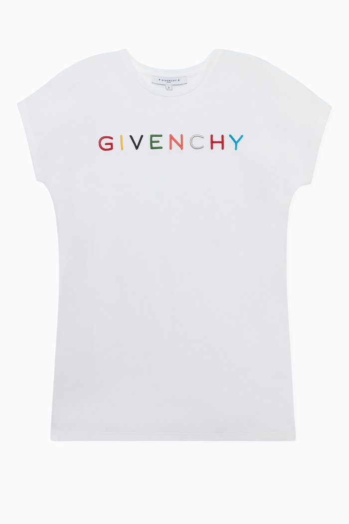 Embroidered Logo T-Shirt, White