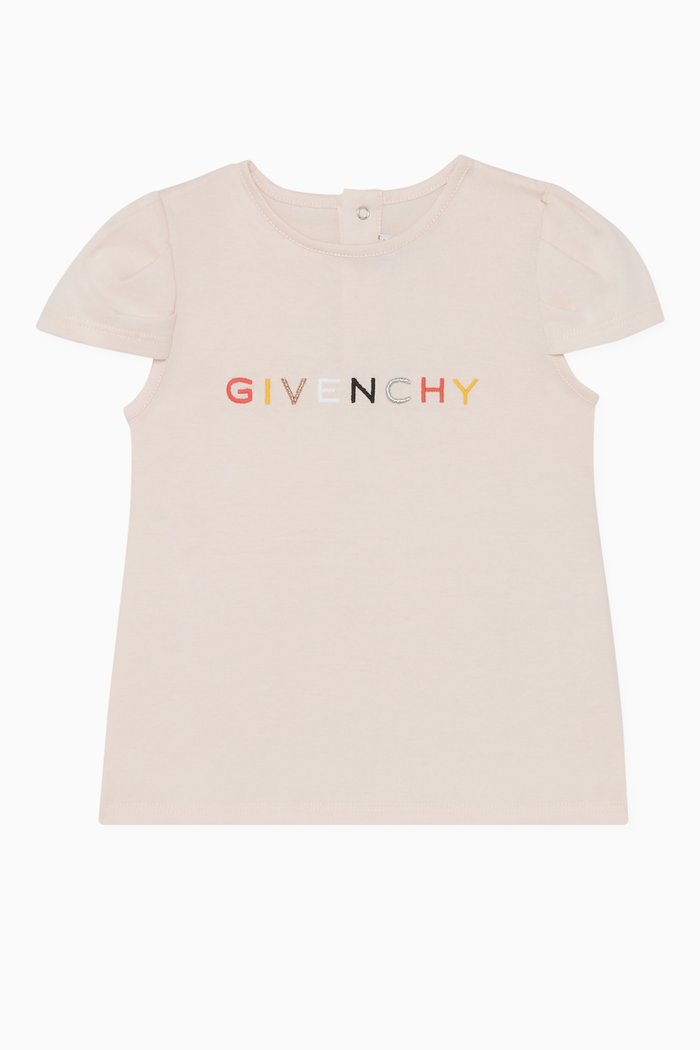 

Embroidered Logo T-Shirt, Pink