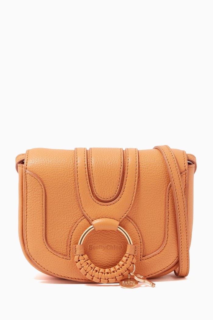 

Mini Hana Bag in Grained Goatskin, Pink