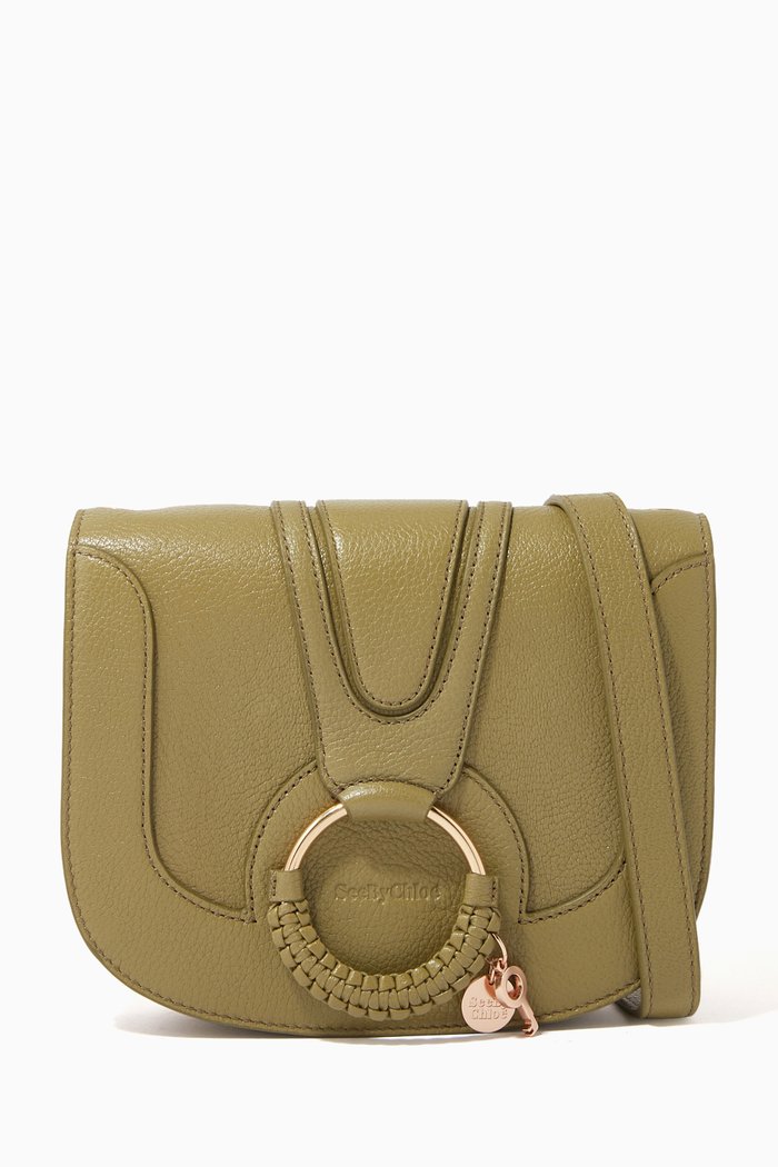 

Hana Shoulder Bag in Leather, Brown