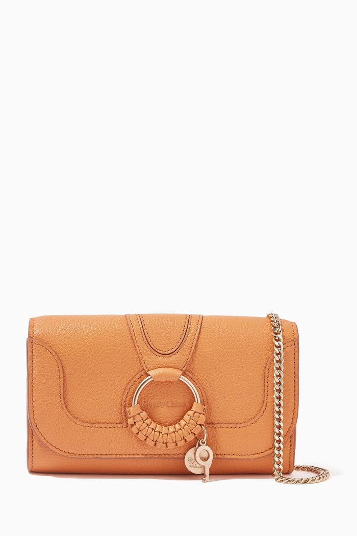 

Hana Phone Wallet in Grained Goatskin, Pink