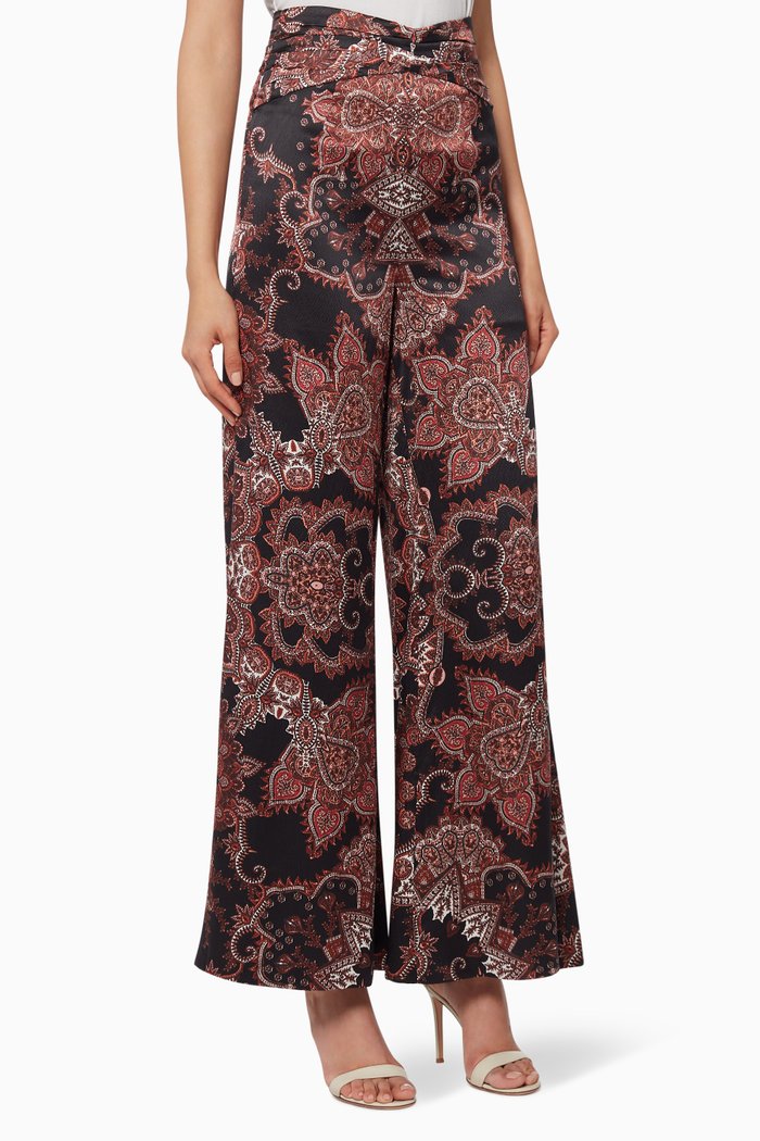 Oracle Palazzo Pants, Black