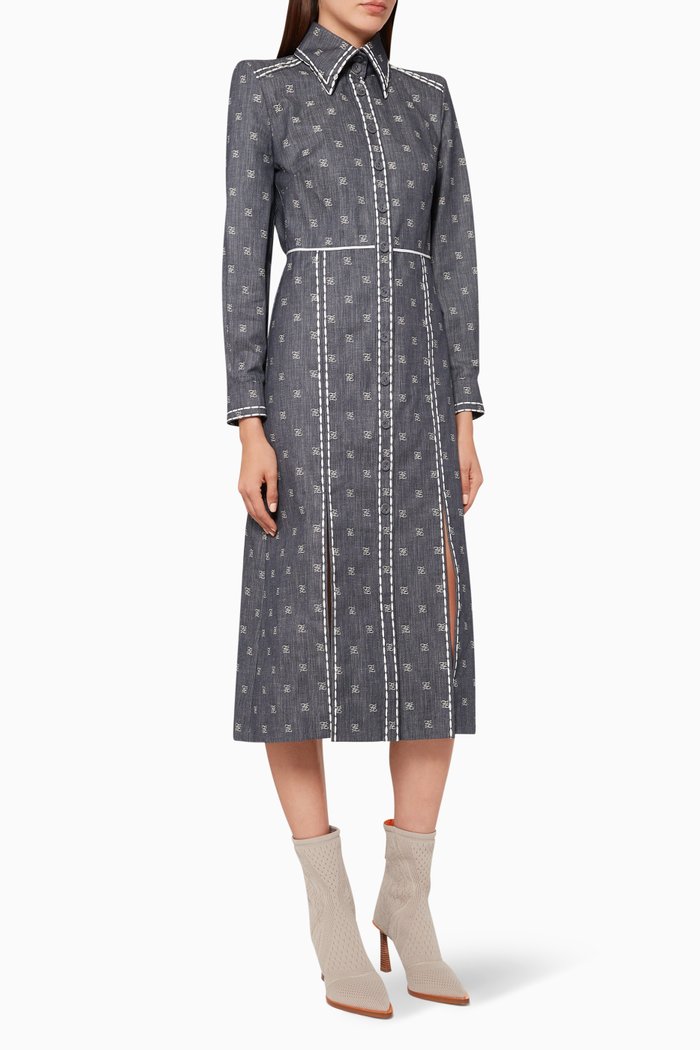 

Shirt Dress, Blue