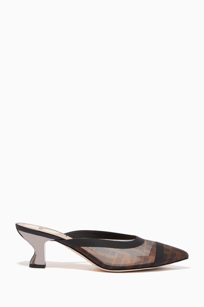 

Colibri FF Mesh Sabot Mules, Brown
