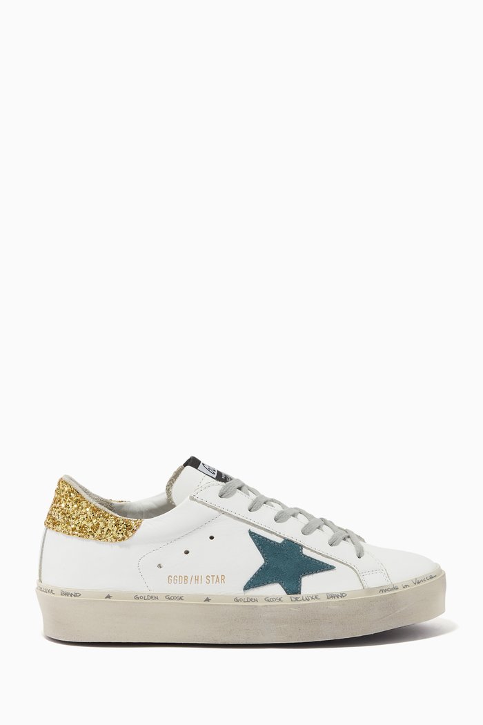 

Hi Star Platform Sneakers, White