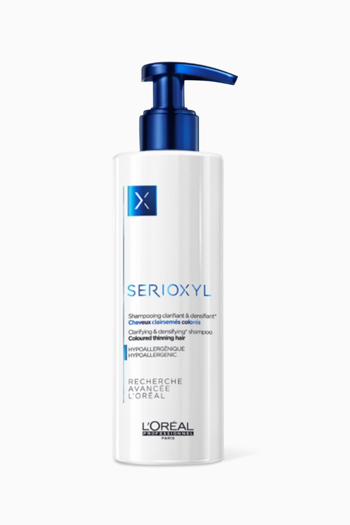 

Serioxyl Clarifying & Densifying Shampoo For Coloured Hair, 250ml, Multicolour