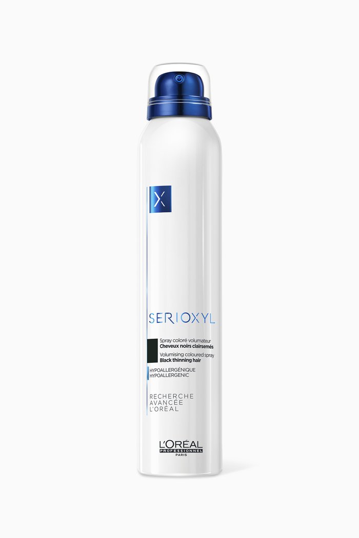

Black Volumizing Coloured Spray, 200ml, Multicolour