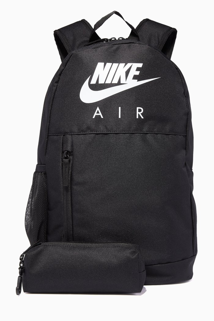 

Elemental Logo Print Backpack, Black