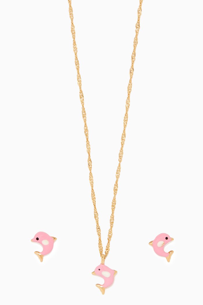 

Dolphin Gold Set, Yellow