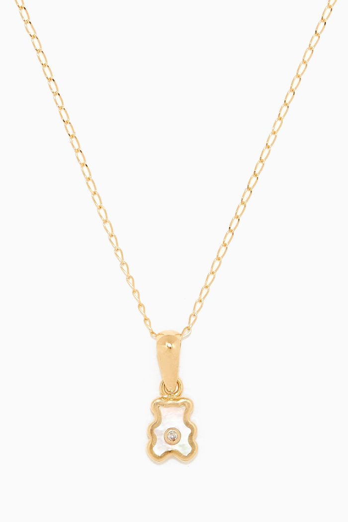 

Bear Diamond Pendant Necklace in 18kt Yellow Gold