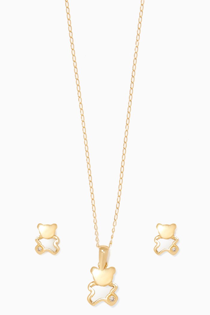

Bear Diamond Set in 18kt Yellow Gold