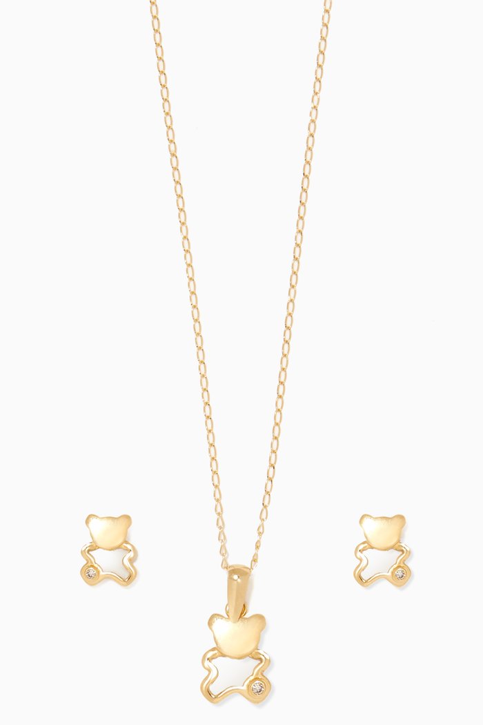 

Bear Diamond Set, Yellow