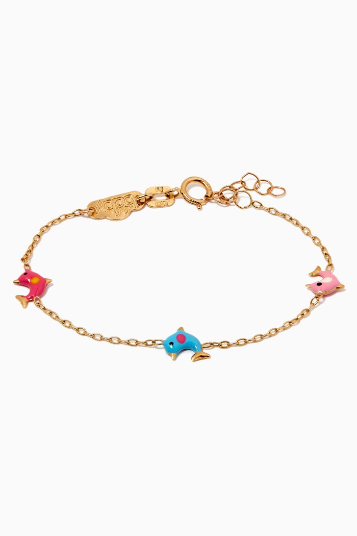 

Wonder Dolphin Bracelet in 18kt Yellow Gold