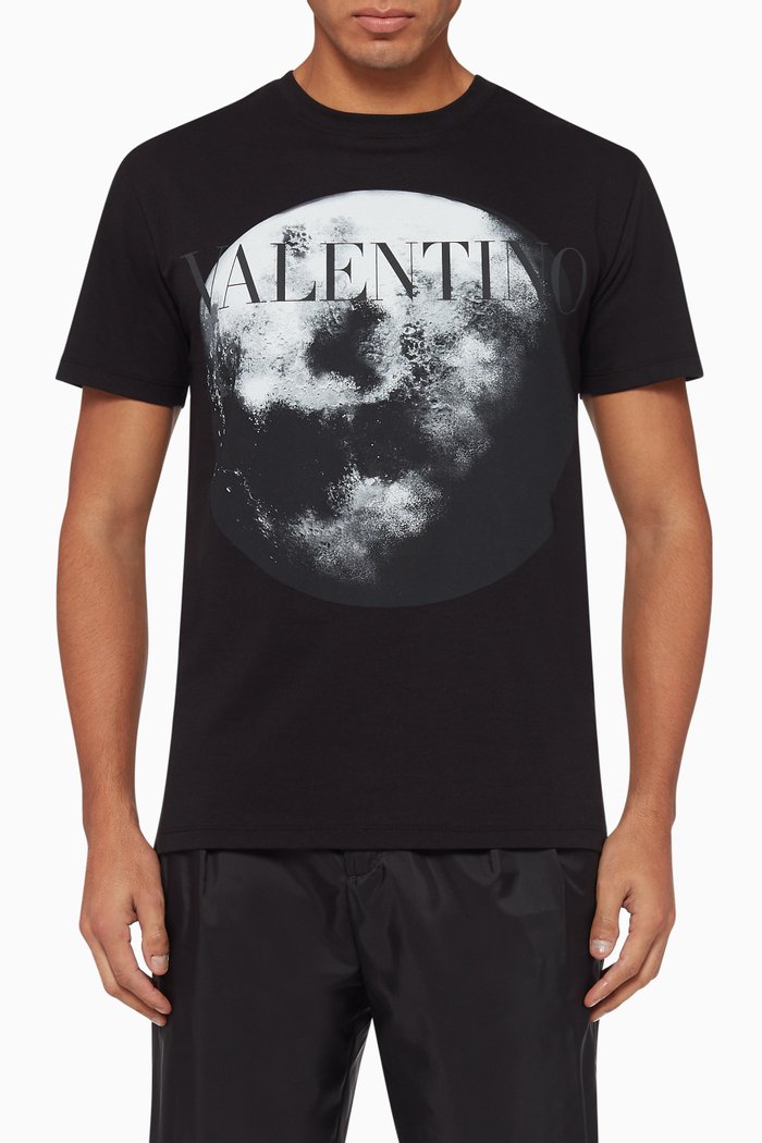 

Moondust Cotton T-Shirt, Black