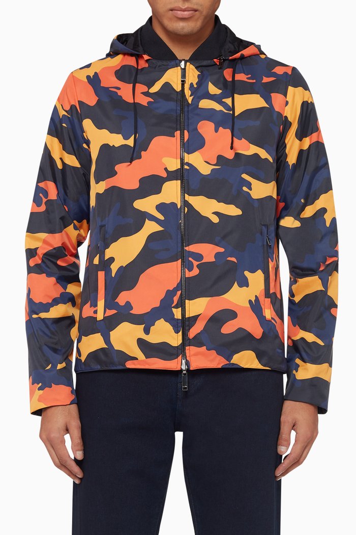 

Reversible Camouflage Windbreaker, Multicolour