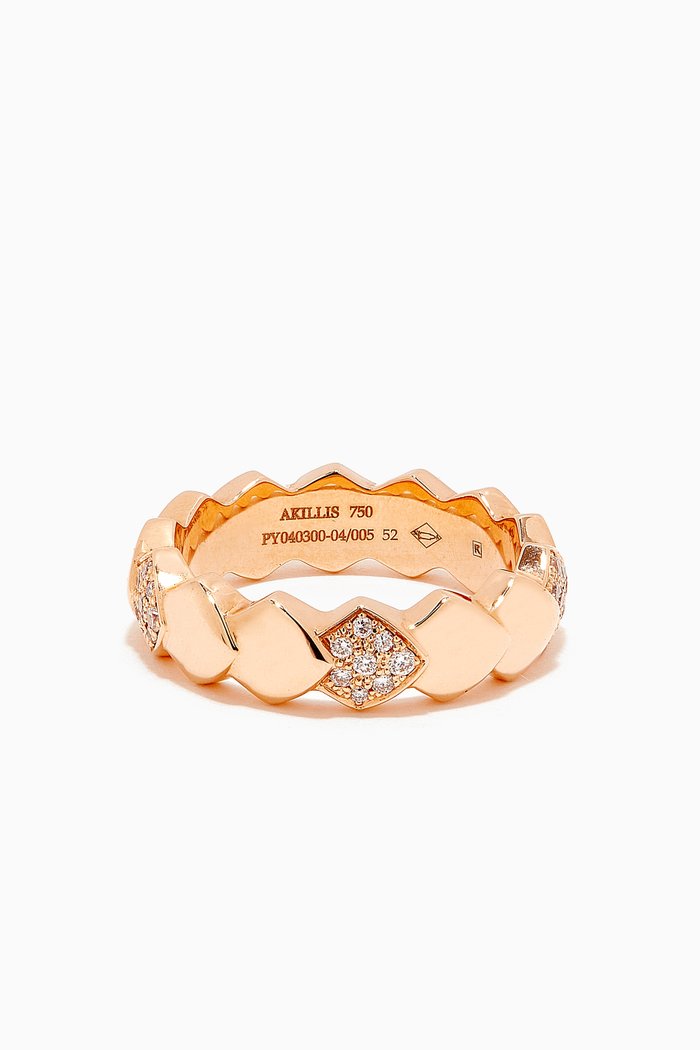

Python Diamond Ring, Rose gold