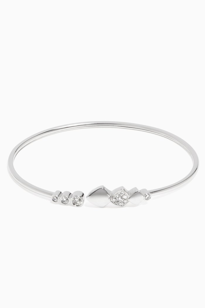 

Python Diamond Bracelet, Silver