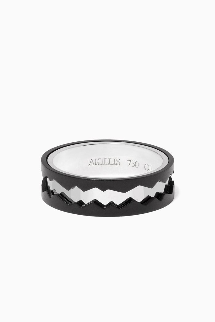 

Capture In Motion Gold Ring, Silver