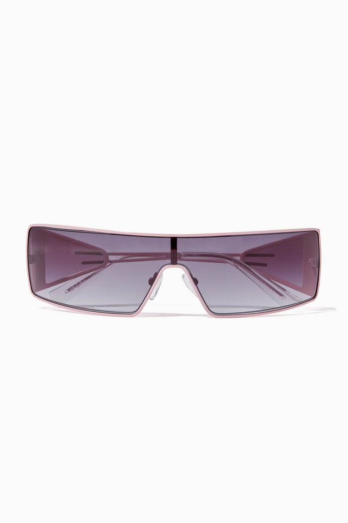 

x Adam Selman The Luxx Sunglasses, Pink