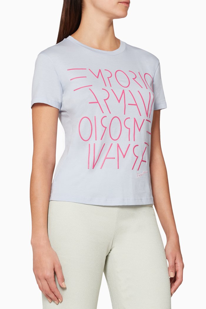 

Stencil T-Shirt, Purple