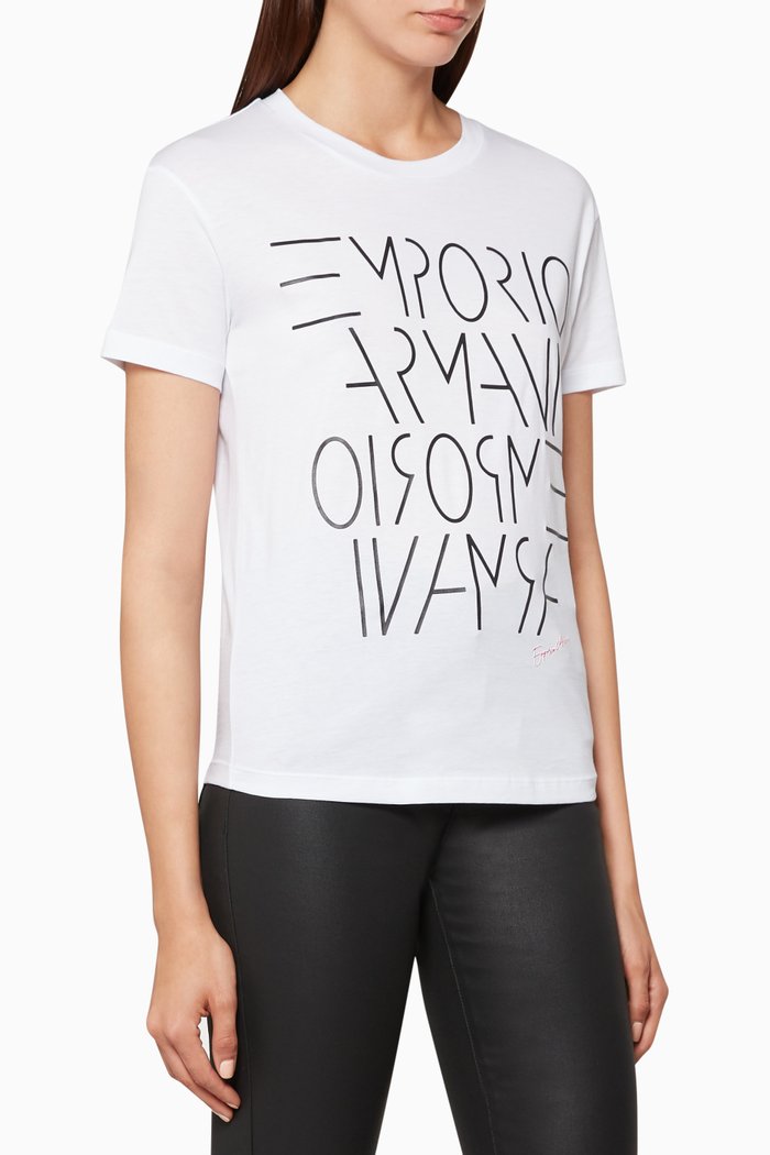 

Stencil T-Shirt, White