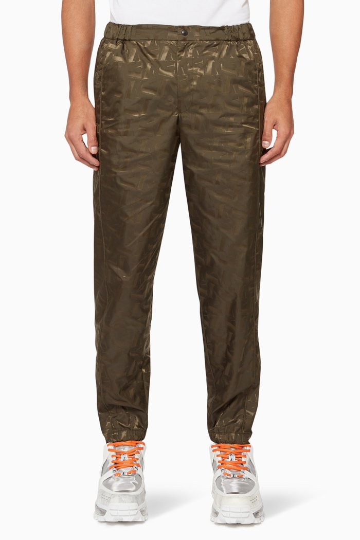 

EA Logo Nylon Track Pants, Neutral